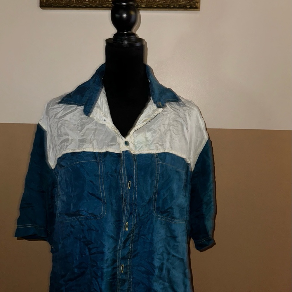Reine Seide Two-Tone Shirt